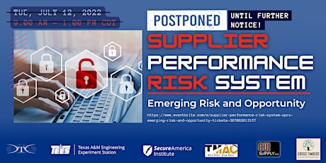 Supplier Performance Risk System (SPRS) – Emerging Risk and Opportunity tickets