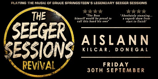 The Seeger Sessions Revival - Áislann, Donegal