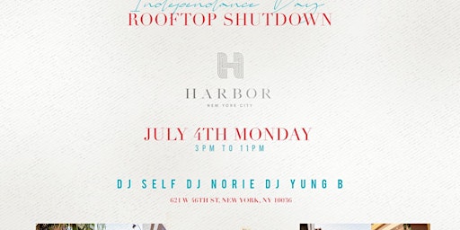 July 4th Rooftop Day Party