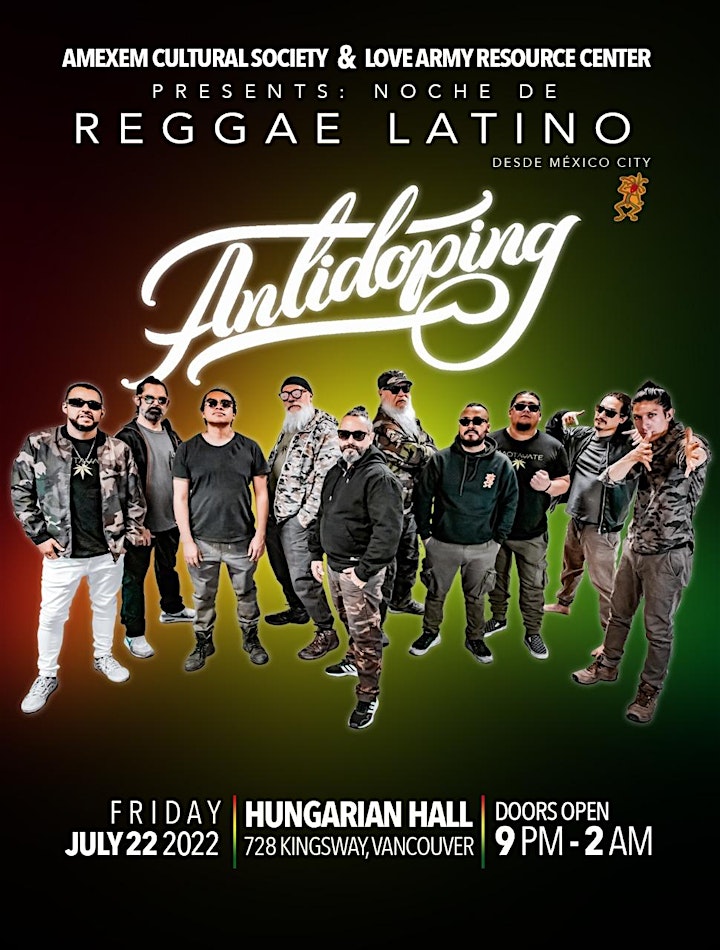 ANTIDOPING-Reggae Latino Early Show image