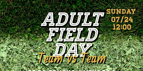 Adult Field Day tickets