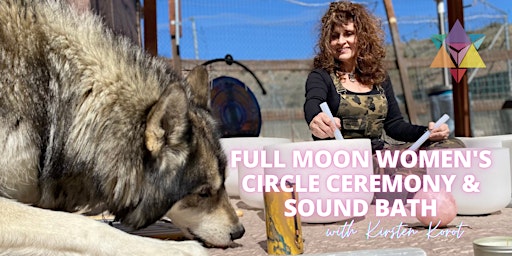 Full Moon Women's Circle Ceremony & Sound Bath (Outdoor Garden)