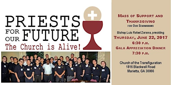 Support Our Seminarians Mass and Dinner