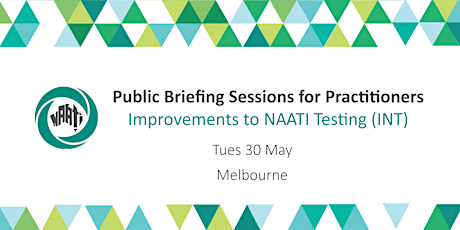 NAATI Public Briefing Session for Practitioners - Melbourne primary image