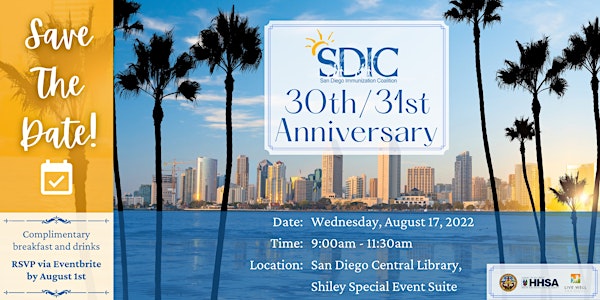 San Diego Immunization Coalition 30th/31st Anniversary