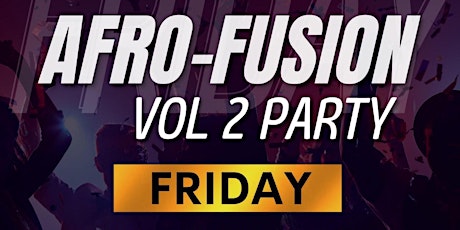 AFRO-FUSION VOL 2 tickets