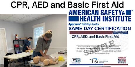 CPR, AED, and Basic First Aid