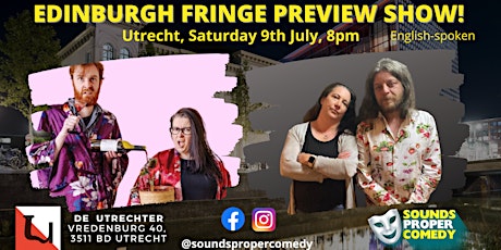 Edinburgh Fringe Preview Show billets
