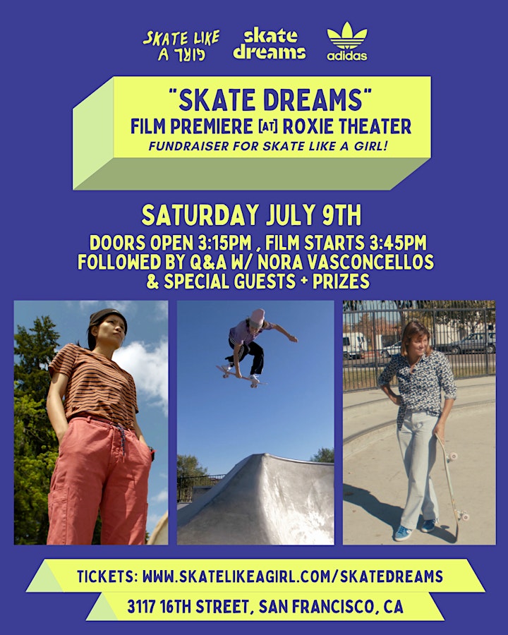 Skate Dreams X Skate Like A Girl Fundraiser image