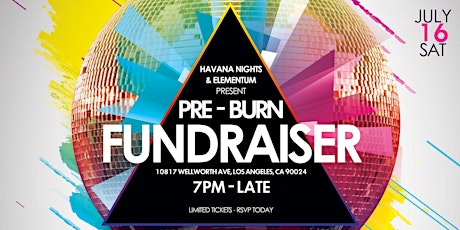 Havana Nights & Elementum Art Fundraiser & Pre-Burn Party! tickets