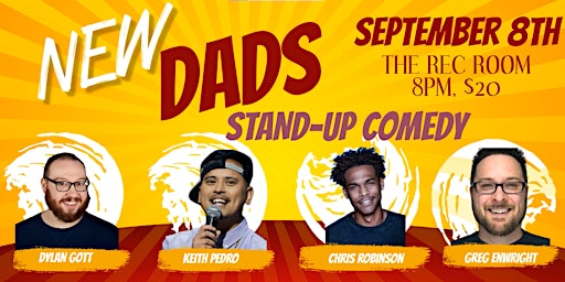 New Dads stand-up show at The Rec Room