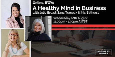 Online, BWA: A Healthy Mind in Business