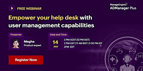 Empower your help desk with user management capabilities tickets
