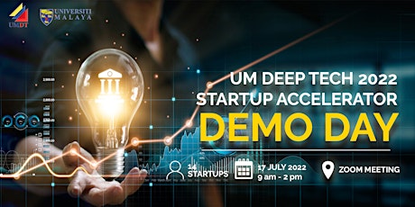 Imagen principal de UM DEEP TECH 2022 STARTUP ACCELERATOR DEMO DAY