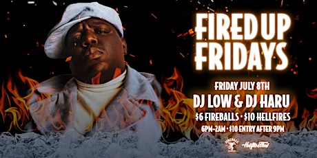 FIRED UP FRIDAY - HIP HOP / RNB tickets