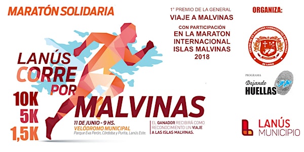 MARATON LANUS CORRE POR MALVINAS 2017