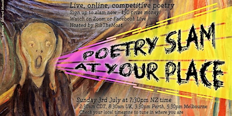Poetry Slam at Your Place - event #61 tickets