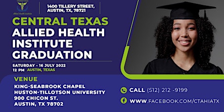 Central Texas Allied Health Institute Graduation tickets