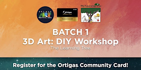 The Learning Tree 3D Art: "DIY: Design-It-Yourself" Batch 1 tickets