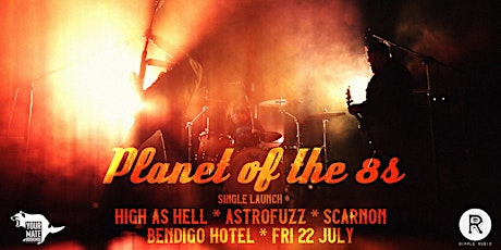 Planet of the 8s Raised By Night single launch - Melbourne