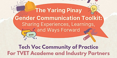 Yaring Pinay Community of Practice: The Gender Communication Toolkit tickets