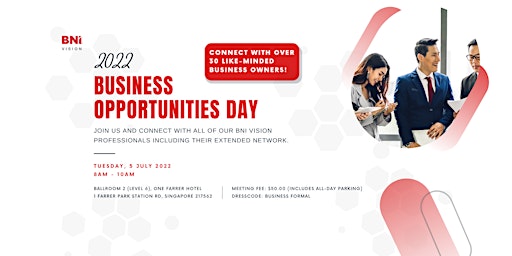 BNI Vision Business Opportunities Day