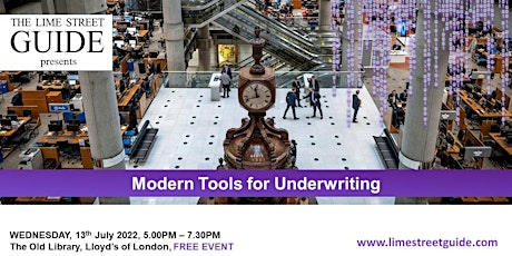 The Lime Street Guide Presents: Modern Tools for Underwriters tickets
