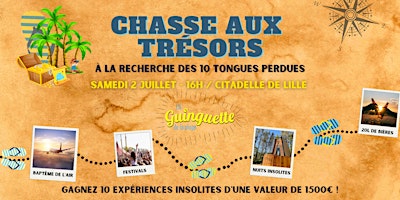 CHASSE AUX TRÉSORS - Les tongues perdues