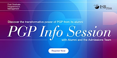 Meet ISB PGP Admissions Team in Mumbai | All You Need To Know about PGP