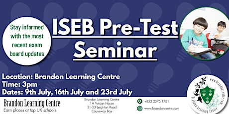 ISEB Pre-test Seminar tickets