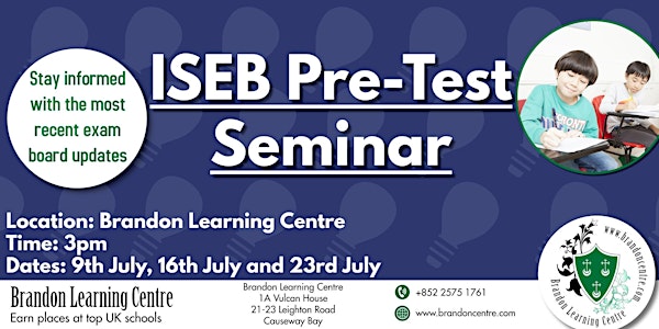 ISEB Pre-test Seminar