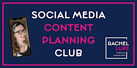 Social Media Content Planning Club tickets