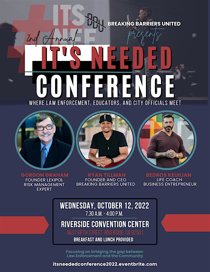 2nd Annual #IT'S NEEDED Conference image