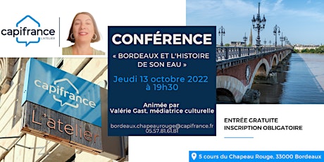 Conférence : Bordeaux et l'histoire de son eau