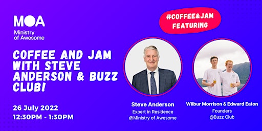 Coffee & Jam with Steve Anderson & Buzz Club!