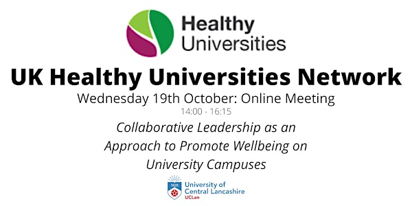 Collaborative Leadership as an Approach to Promote Wellbeing on Uni Campus
