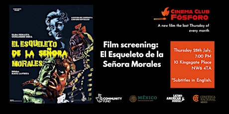 Film screening: EL ESQUELETO DE LA SEÑORA MORALES tickets