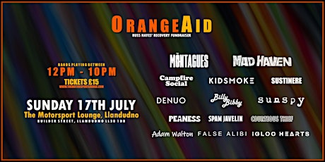 OrangeAid all day music festival - fundraiser for RUSS HAYES