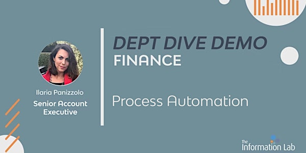 Department Dive Demo | Finance
