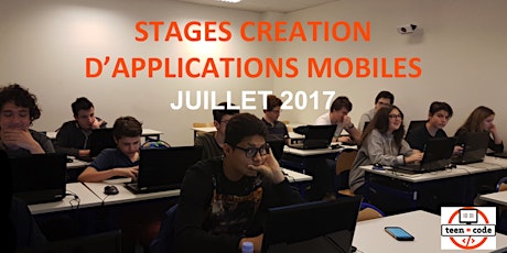Image principale de Stages Création Applications Mobiles (Ados) - Juillet 2017