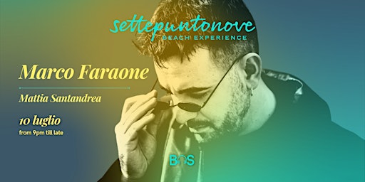 Settepuntonove + Bettersound present Marco Faraone