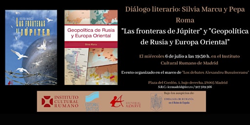 Diálogo literario: Silvia Marcu y Pepa Roma