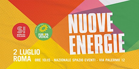 Nuove Energie - L'Italia Ecologista, Civica e Solidale biglietti