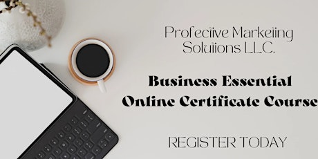 Business Essential Online Certificate Course tickets