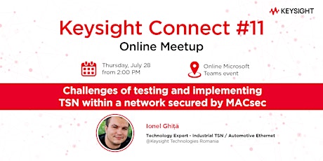 Challenges of testing and implementing TSN within a network secured by MACs tickets