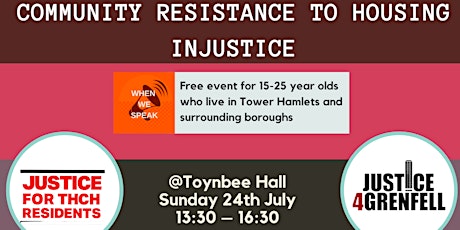 Community resistance to housing injustice tickets