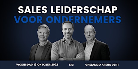 Imagen principal de Sales Leiderschap voor Ondernemers