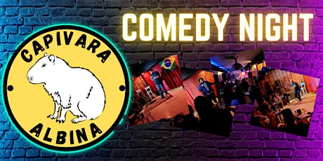 Capivara Albina - Stand Up Comedy Night bilhetes