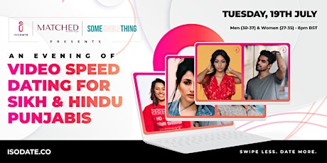 An Evening of Video Speed-Dating for Sikh & Hindu Punjabis