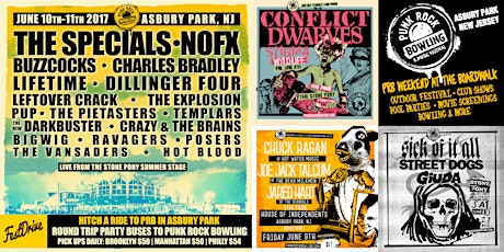 Punk Rock Bowling and Music Festival New Jersey Shuttle primary image